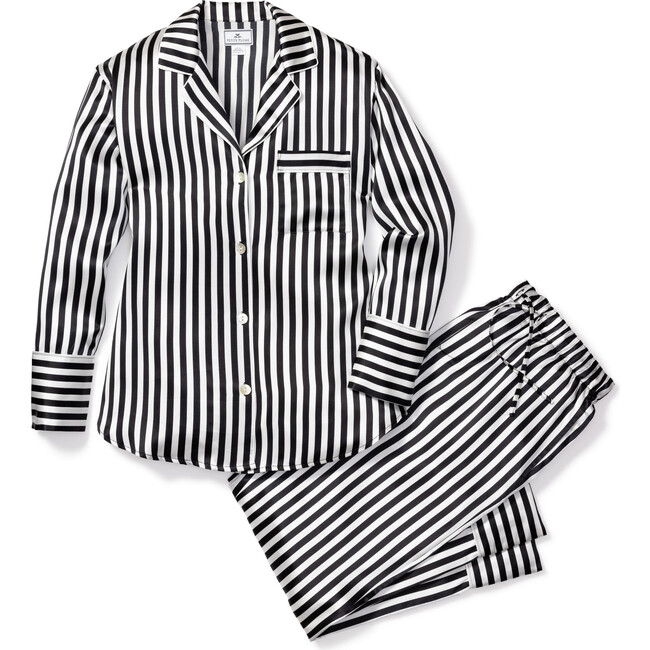 Women's Silk Pajama Set, Bengal Stripe