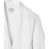 Women's Silk Long Robe, White - Robes - 4