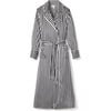 Women's Silk Long Robe, Bengal Stripe - Robes - 1 - thumbnail