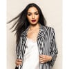 Women's Silk Long Robe, Bengal Stripe - Robes - 2