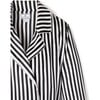 Women's Silk Long Robe, Bengal Stripe - Robes - 4