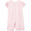 Women's Hospital Gown, Pink Flannel - Nightgowns - 1 - thumbnail