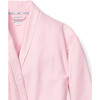 Women's Flannel Robe, Pink - Robes - 2 - thumbnail