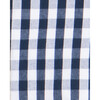 Women's Flannel Pajama Set, Navy Gingham - Pajamas - 4