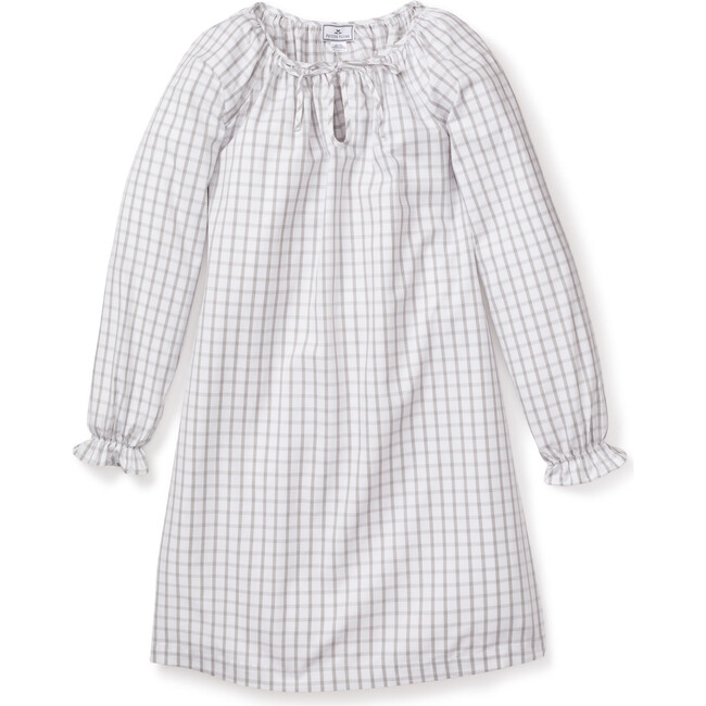 Women's Delphine Nightgown, Regent Tattersall - Nightgowns - 1