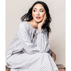 Women's Delphine Nightgown, Regent Tattersall - Nightgowns - 2