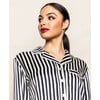 Mulberry Silk Nightshirt, Bengal Stripe - Nightgowns - 3