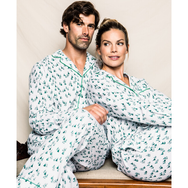 Men's Pajama Set, Evergreen Forest - Pajamas - 3
