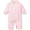 Flannel Cambridge Romper, Pink - Rompers - 1 - thumbnail