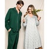 Men's Luxe Pima Cotton Pajama Set, Evergreen - Pajamas - 8