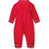 Cambridge Romper, Red Flannel - Rompers - 2