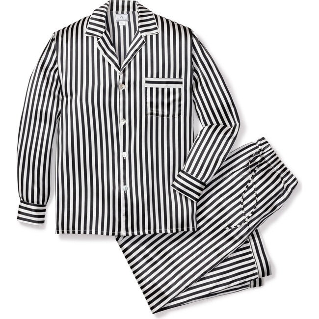 Men's Silk Pajama Set, Bengal Stripe - Pajamas - 1