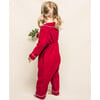 Cambridge Romper, Red Flannel - Rompers - 3