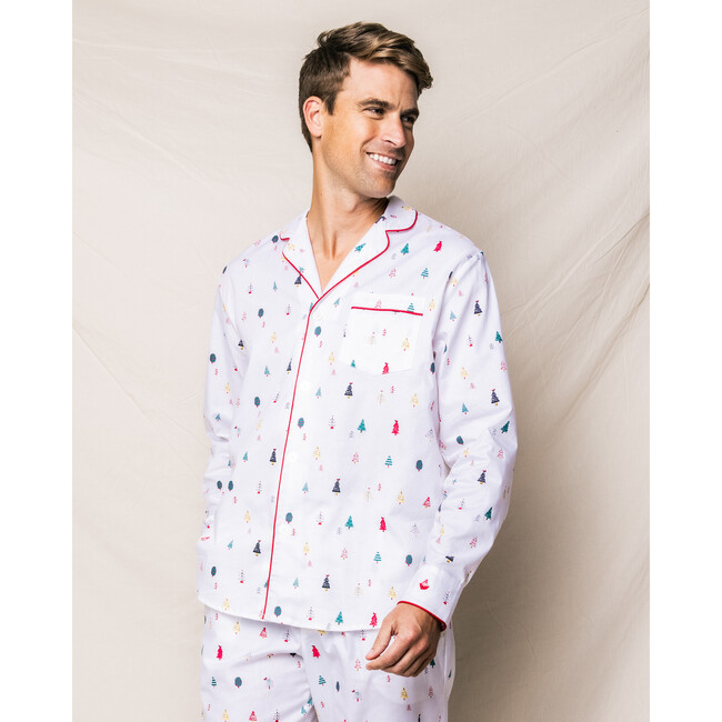 Men's Pajama Set, Merry Trees - Pajamas - 2