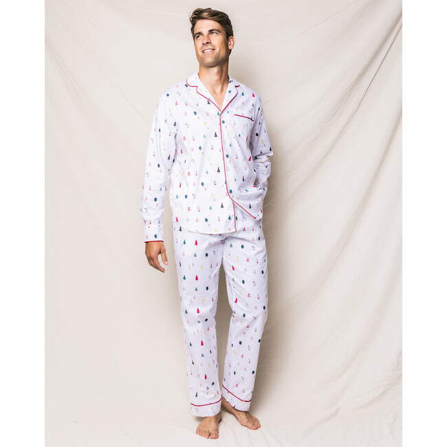 Men's Pajama Set, Merry Trees - Pajamas - 5