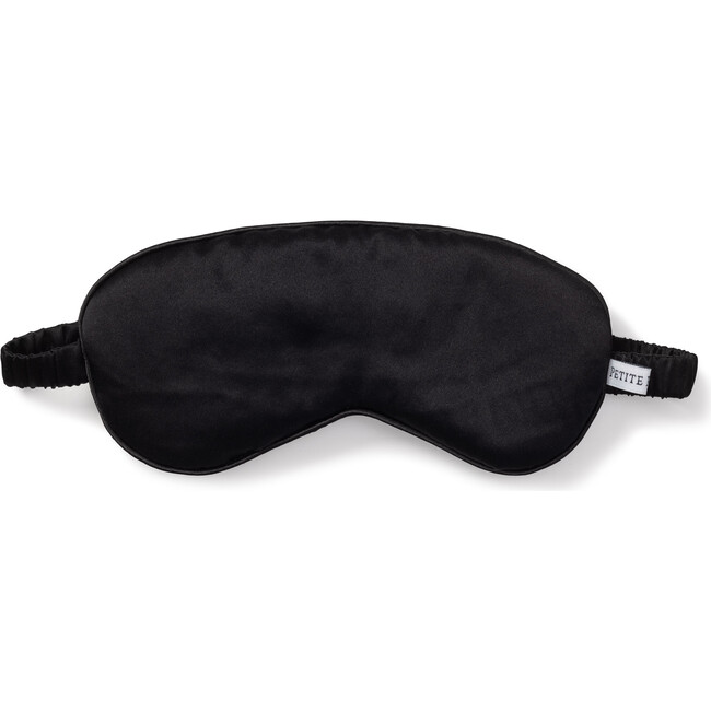 Adult Silk Sleep Mask, Black - Eye Masks - 1