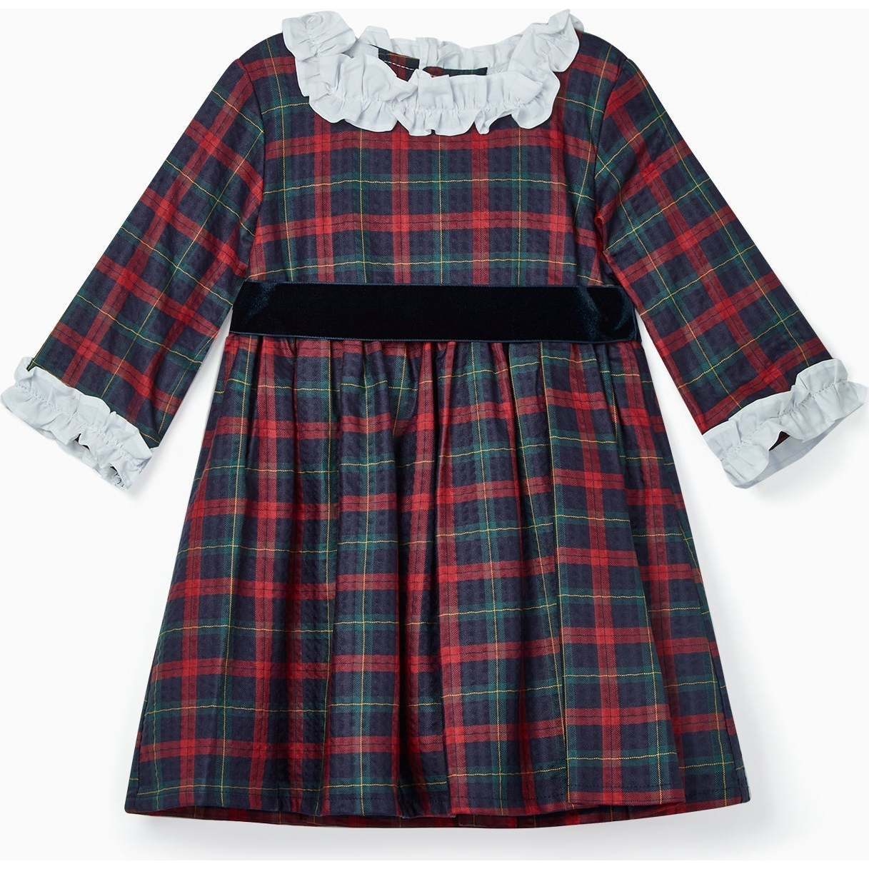 slim fit dress slacks Blackwatch Tartan Lilia Mini Nap Dress main image 0