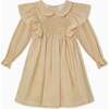 Vivana Dress, Yellow Polka Dot - Dresses - 1 - thumbnail
