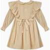 Vivana Dress, Yellow Polka Dot - Dresses - 3