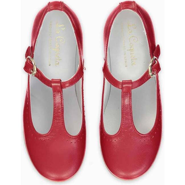 T-Bar Shoes, Red