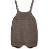 Zavier Merino Dungrees, Brown Melange - Overalls - 1 - thumbnail
