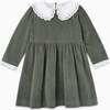 Mosta Dress, Olive - Dresses - 1 - thumbnail