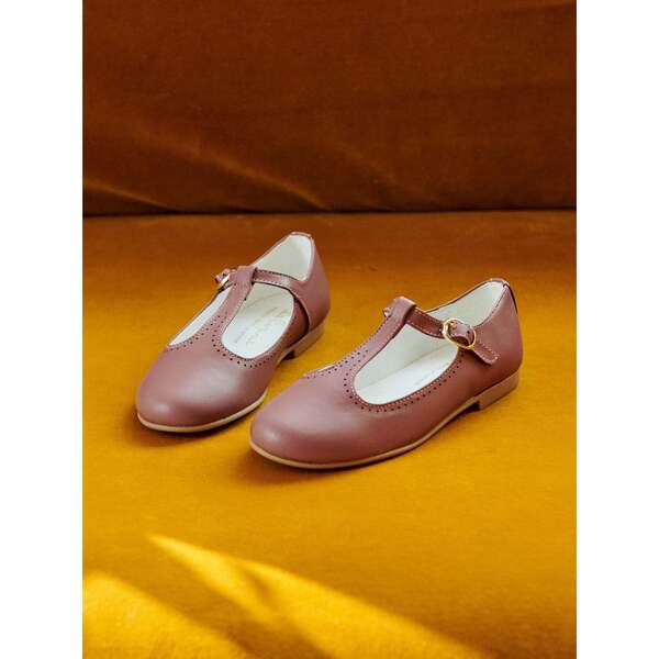 T-Bar Shoes, Dusty Pink - La Coqueta Shoes | Maisonette