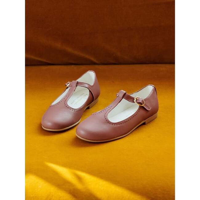 T-Bar Shoes, Dusty Pink - Dress Shoes - 2
