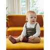 Zavier Merino Dungrees, Brown Melange - Overalls - 2