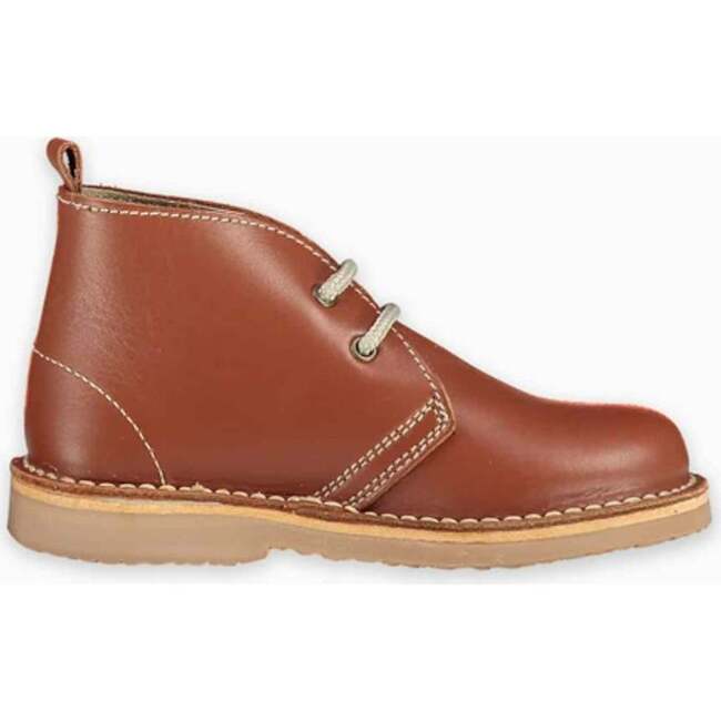 Nappa Desert Boots, Dark Tan - Boots - 3