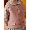 Valentina Gilet, Pink - Vests - 5