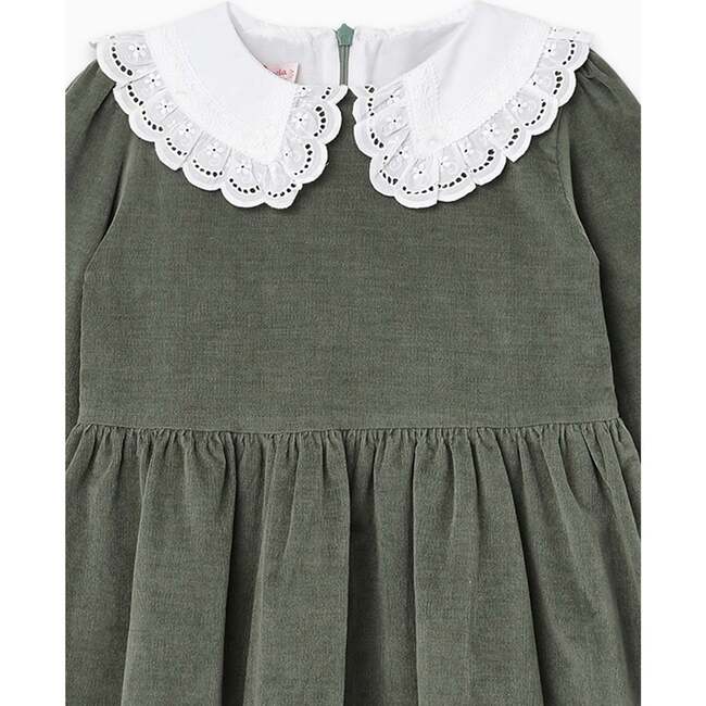 Mosta Dress, Olive - Dresses - 4