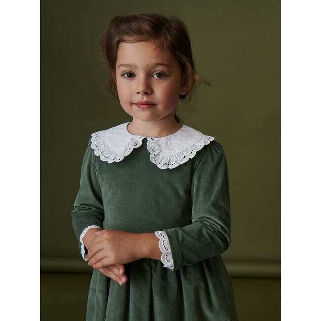 Mosta Dress, Olive - Dresses - 5
