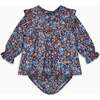 Melissa Set, Blue Floral - Dresses - 1 - thumbnail