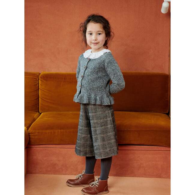 Malena Merino Cardigan, Grey - Cardigans - 2