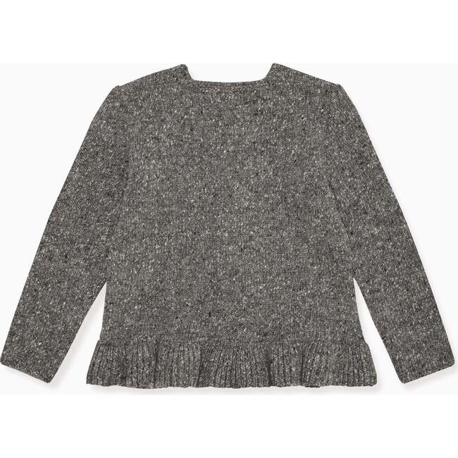 Malena Merino Cardigan, Grey - Cardigans - 3