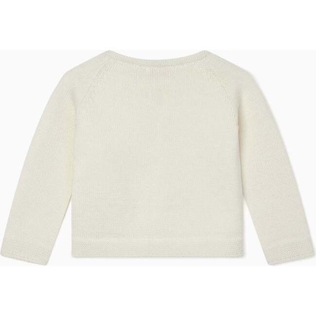 Kaya Merino Cardigan, Ivory - Cardigans - 5