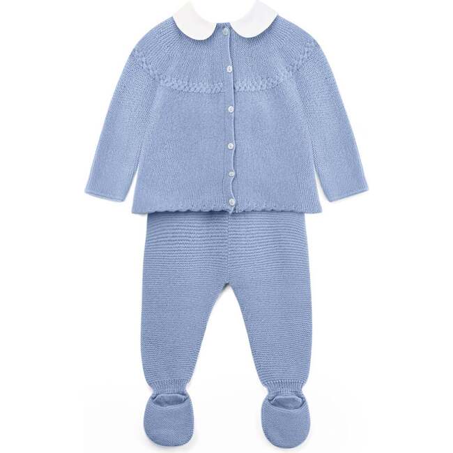 Rosauro Merino Gift Set, Blue - Mixed Apparel Set - 3