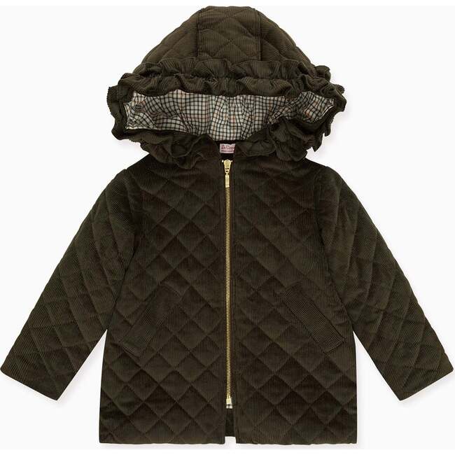 Pandora Jacket, Dark Green - Jackets - 1