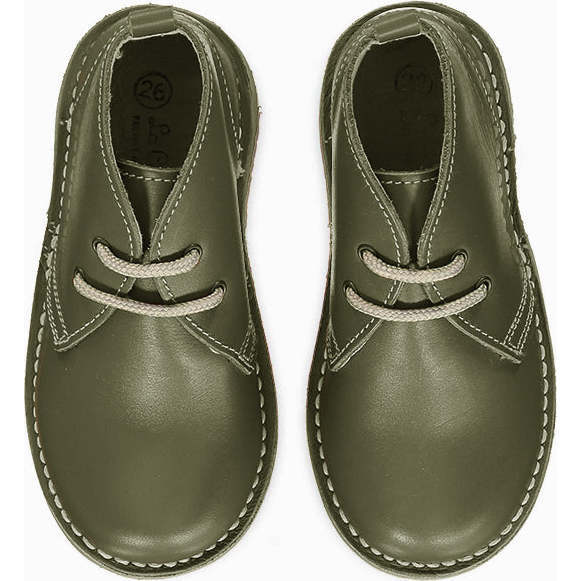 Nappa Desert Boots, Olive
