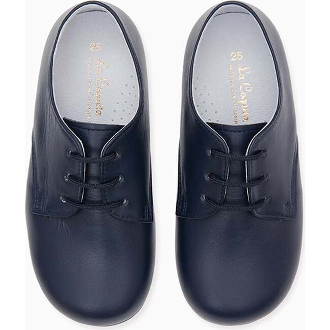 Inglesito Shoe, Navy - Dress Shoes - 1