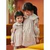 Floris Smock Dress, Pink Floral - Dresses - 3
