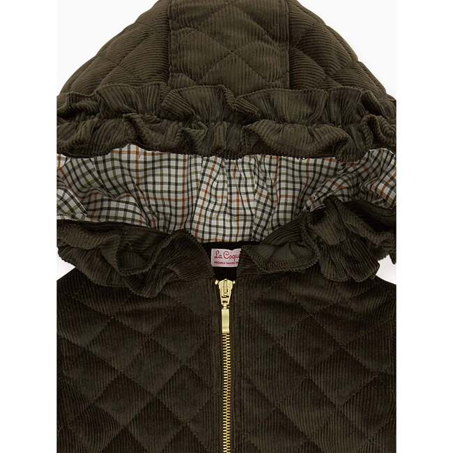 Pandora Jacket, Dark Green - Jackets - 4