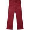 Fleca Trosers, Burgundy - Pants - 3