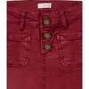 Fleca Trosers, Burgundy - Pants - 4
