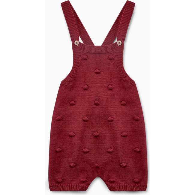 Dima Merino Dungrees, Burgundy - Overalls - 1