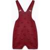 Dima Merino Dungrees, Burgundy - Overalls - 1 - thumbnail