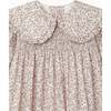 Floris Smock Dress, Pink Floral - Dresses - 6