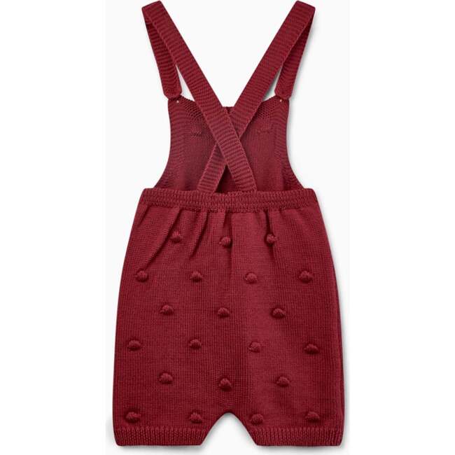 Dima Merino Dungrees, Burgundy - Overalls - 3
