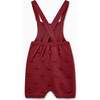 Dima Merino Dungrees, Burgundy - Overalls - 3